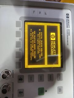 HP 37732A Digital Telecom Analyzer mit Fehlermeldung