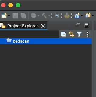Screenshot eines Project Explorers in einer Software
