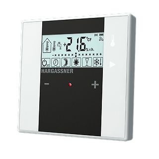 Digitales Thermostat-Display von Hargassner