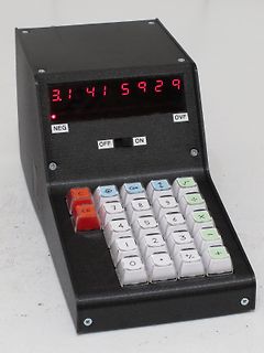 Selbstbau-Taschenrechner mit 7-Segment-Anzeige