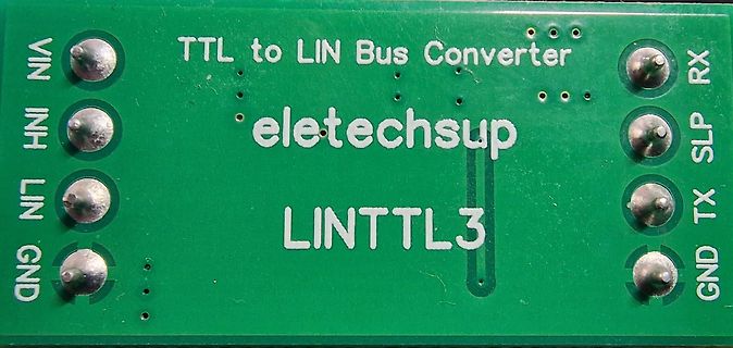 TTL zu LIN Bus Konverter Leiterplatte