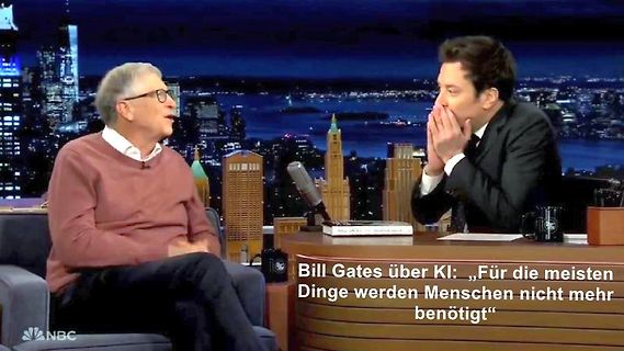 Meme von Bill Gates und Jimmy Fallon