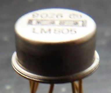 Elektronikbauteil LM805 im TO-5 Gehäuse