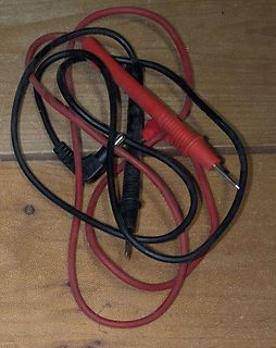 Messleitungen eines Multimeters
