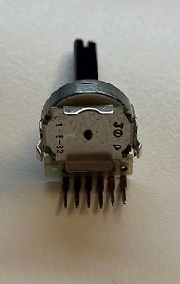 Potentiometer mit Metallgehäuse