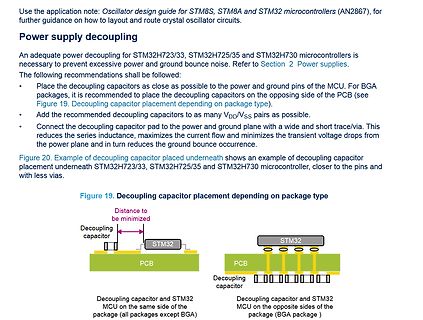 Anleitung zur Entkopplung der Stromversorgung bei STM32 Mikrocontrollern