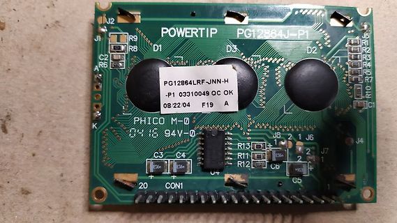 Leiterplatte eines Powertip Netzteils