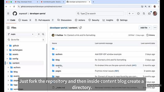 GitHub Repository Dateistruktur