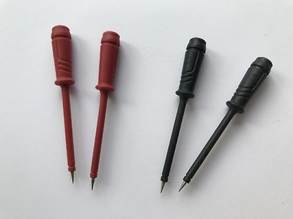 Messspitzen eines Multimeters