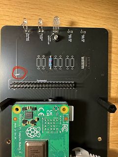 Leiterplatte mit Raspberry Pi Compute Module
