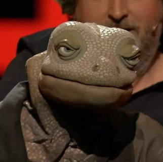 Figur einer Echse/Reptil