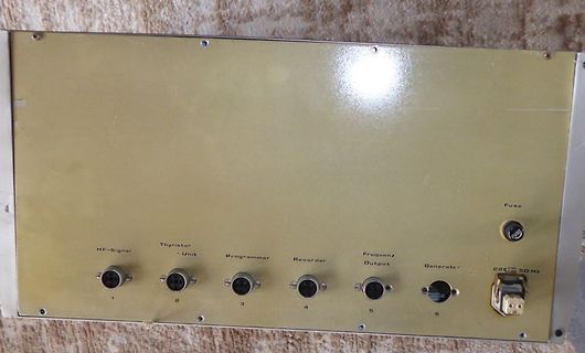Frontplatte eines elektronischen Steuergeräts