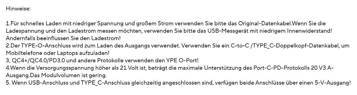 Hinweise zur Verwendung von USB-Ladeanschlüssen