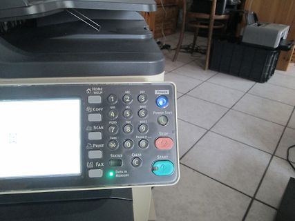 Bedienfeld eines Multifunktionsdruckers