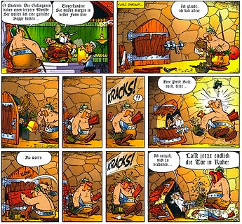 Asterix Comic Strip
