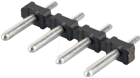 Einzelne Stiftleiste mit 8 Pins