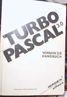 Handbuch Turbo Pascal 3.0