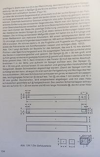 Textseite mit technischen Erklärungen und Zeichnung