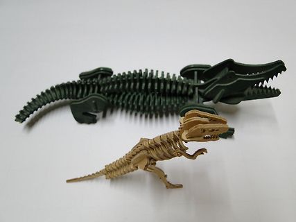 3D-gedruckte Dinosaurier-Modelle