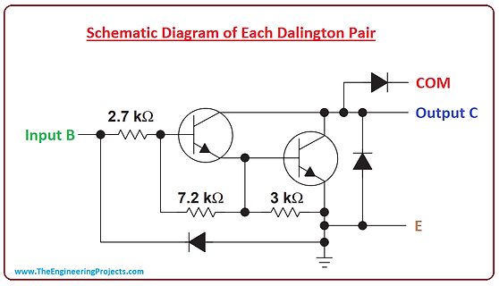 Schaltplan eines Dalington-Paares