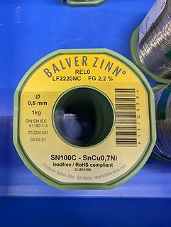 Spule bleifreies Lötzinn von Balver Zinn