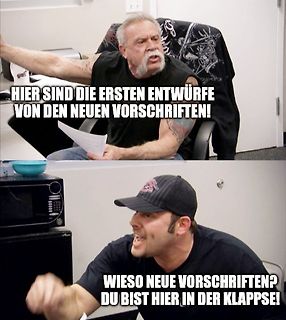 Meme mit zwei Männern