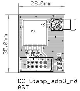 Leiterplatten-Layout CC-Stamp_adp3_r0