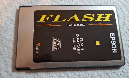 Epson PC Card Flash ROM 4 MB
