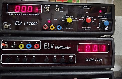 ELV Dioden- und Transistor-Testgerät sowie Multimeter