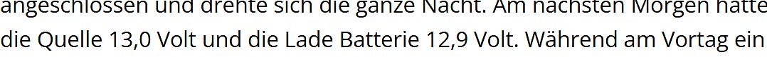 Textausschnitt aus einem Forumbeitrag