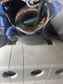 Spule in einem elektrischen Gerät