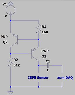 Schaltplan eines IEPE Sensors