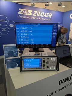 ZES Zimmer Präzisionsleistungsmessgerät mit Display