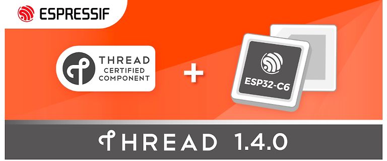 Espressif ESP32-C6 Thread Komponente Werbebanner