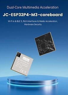 Produktwerbung für JC-ESP32P4-M3 Coreboard