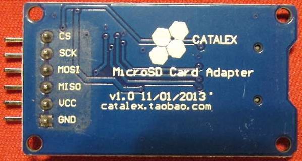 MicroSD Card Adapter Platine