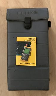 Fluke Scopemeter Tasche mit Bedienungsanleitung