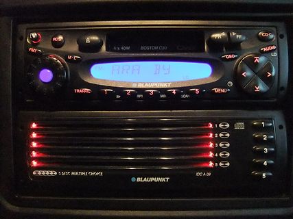 Blaupunkt Autoradio mit CD-Wechsler
