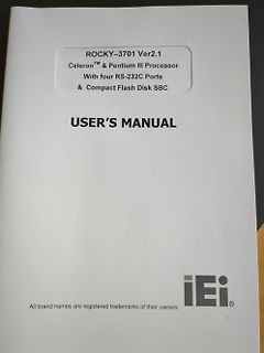 Benutzerhandbuch für Rocky-3701 Ver2.1 SBC