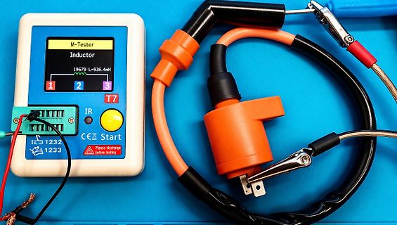 M-Tester Induktor Messgerät mit Kabeln