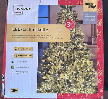 Verpackung einer LED-Lichterkette