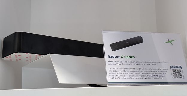 Produktpräsentation Raptor X Series Antenne
