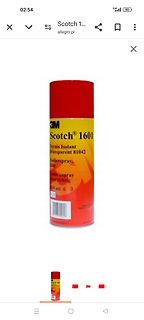 Screenshot eines Online-Shops für Scotch Isolierspray