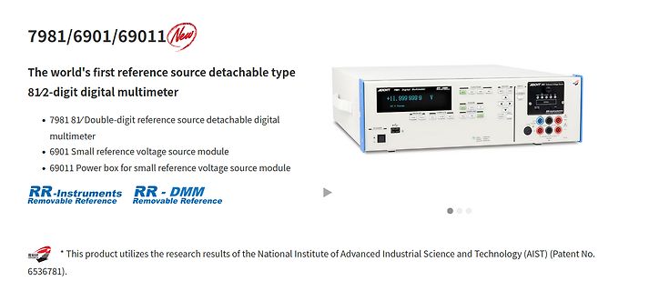Produktwerbung für ein digitales Multimeter