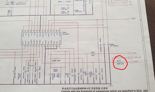 Ausschnitt eines Schaltplans