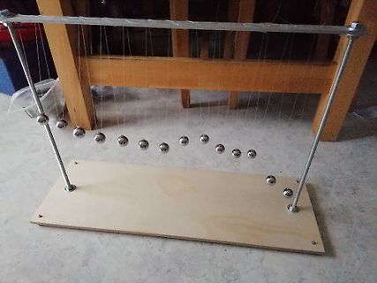 Bau eines Newtonschen Pendels