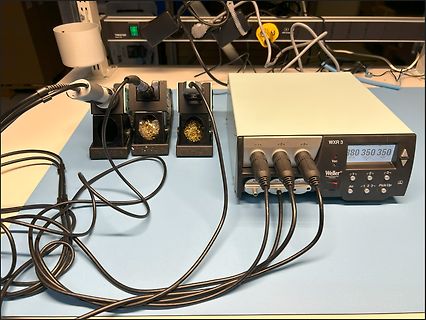 Weller WXR 3 Reflow Station mit Proben
