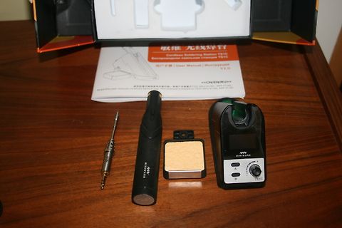 Miniware TS1C kabellose Lötstation mit Zubehör