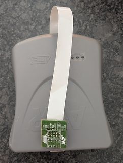 AVR Programmer mit Flachbandkabel