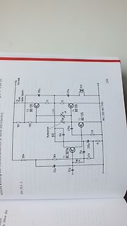 Schaltplan einer elektronischen Schaltung